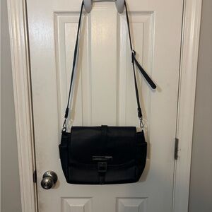 Classic Black Crossbody Shoulder Bag